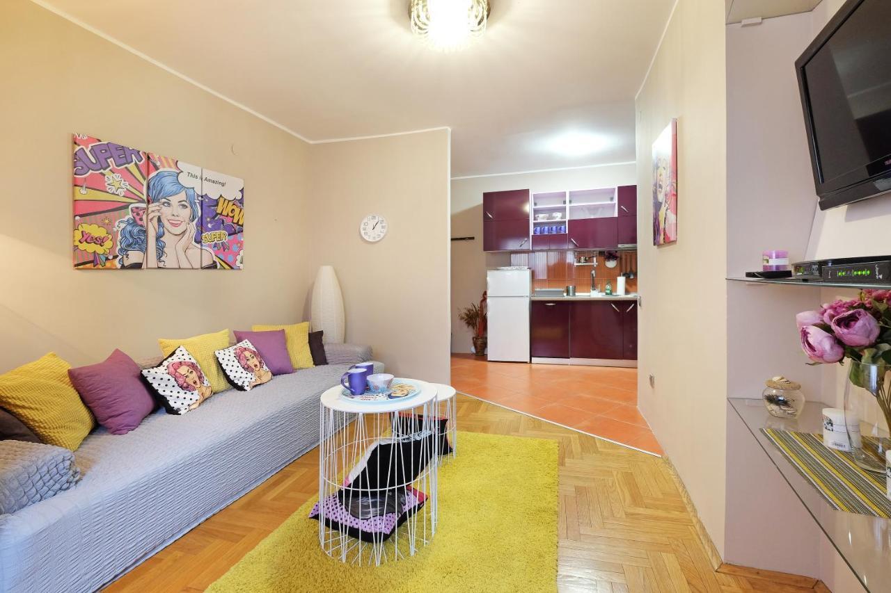 Sava Square Apartment Belgrado Buitenkant foto
