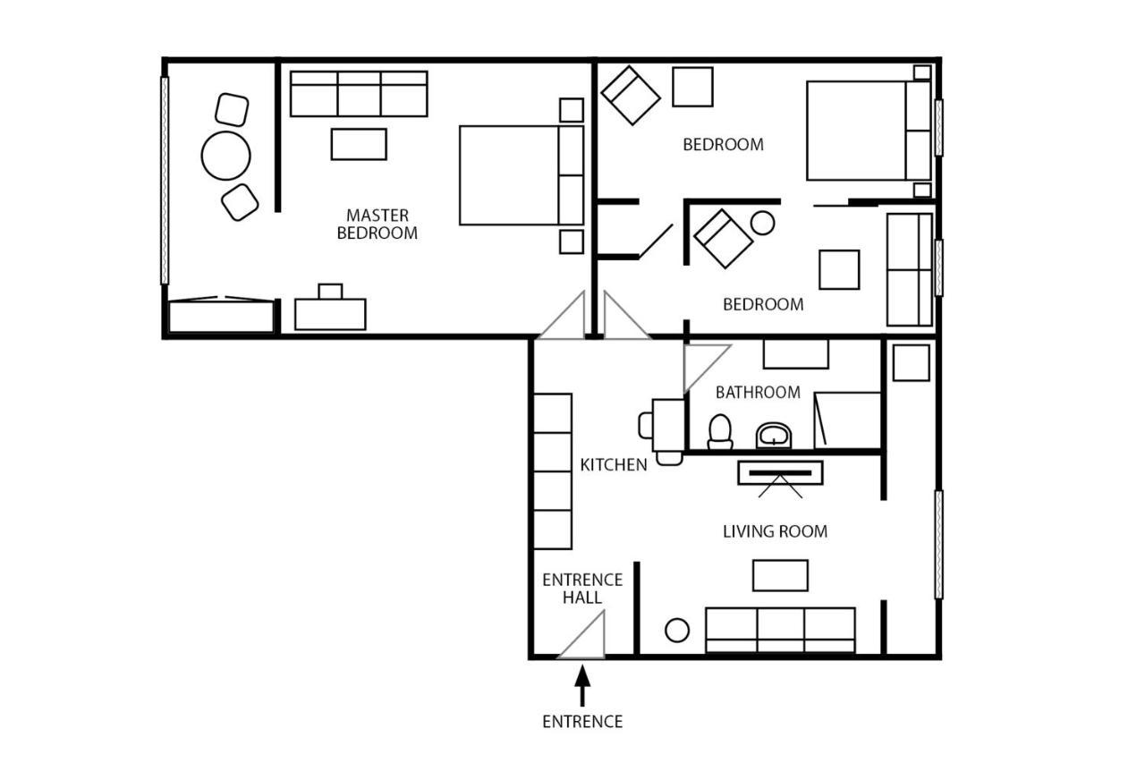 Sava Square Apartment Belgrado Buitenkant foto