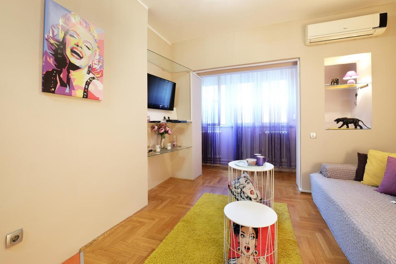 Sava Square Apartment Belgrado Buitenkant foto