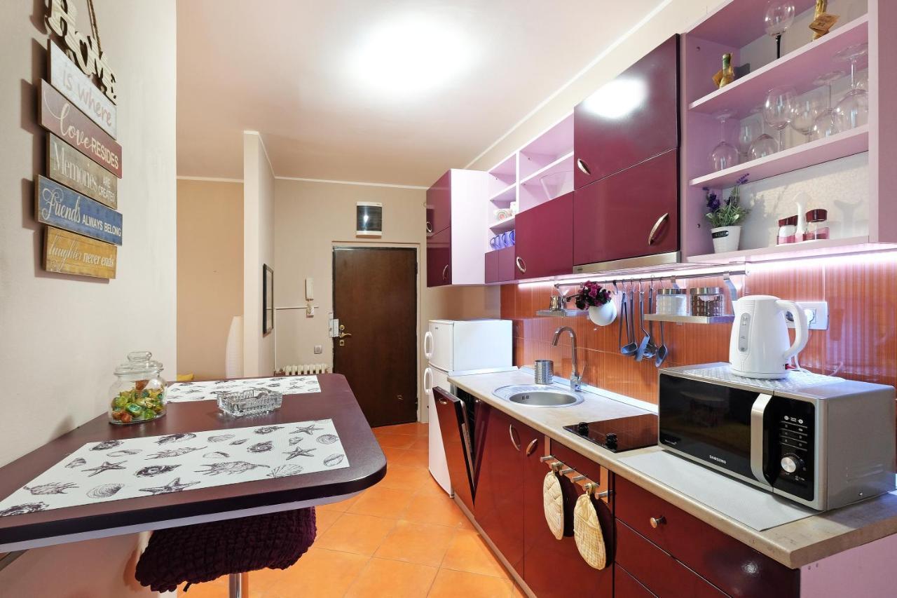 Sava Square Apartment Belgrado Buitenkant foto